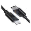 RAVPOWER Type-C to Lightning Charging Cable - 3m / Black Accessories > Cables & Converters > Cables