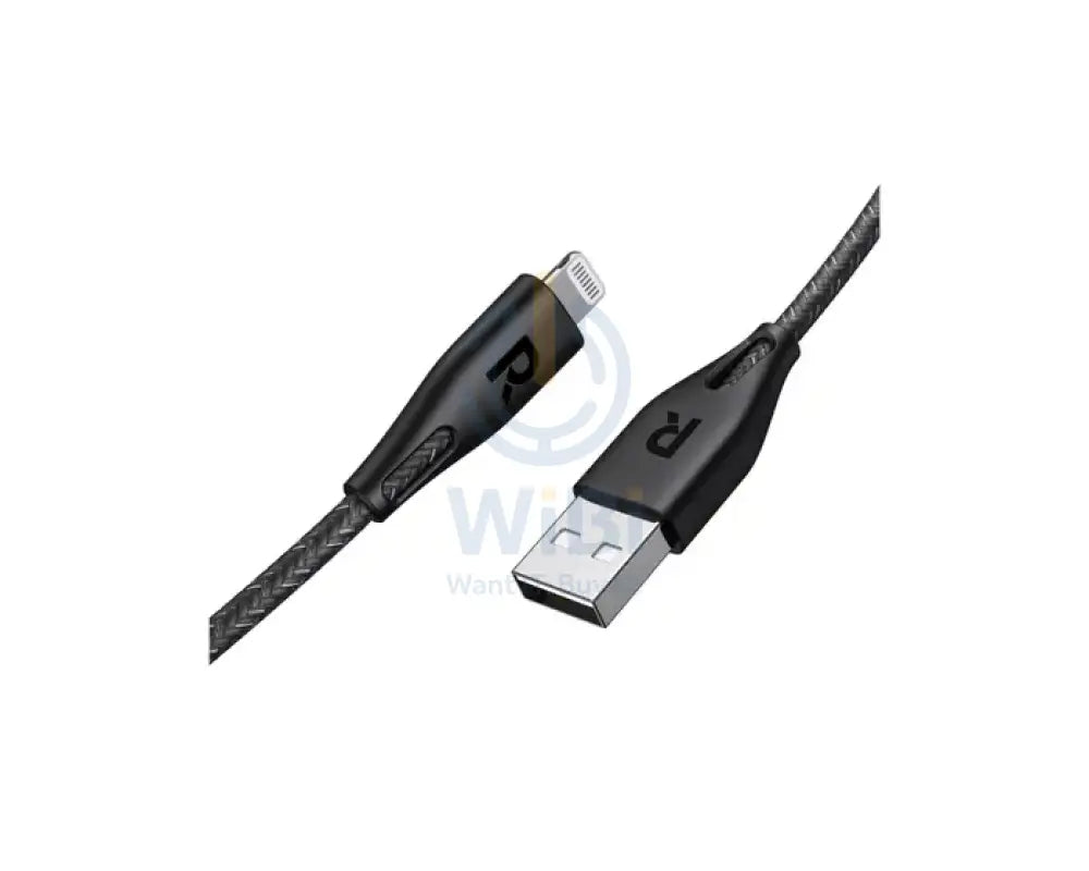 Ravpower USB A To Lightning Charging Cable - 1.2Meter / Nylon Black Accessories > Cables & Converters > Cables