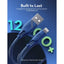 Ravpower USB A To Lightning Charging Cable - 1.2Meter / Nylon Blue Accessories > Cables & Converters > Cables