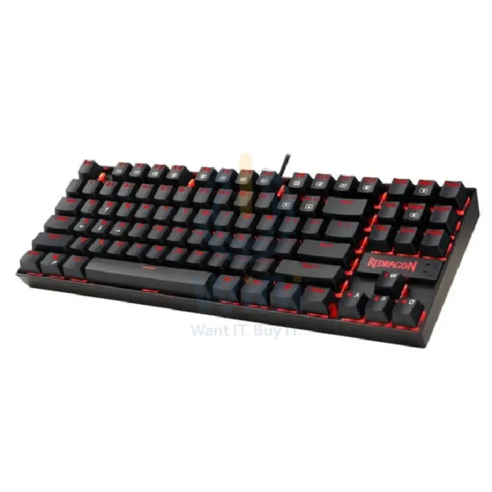 Redragon K552-BB 4 in 1 Mechanical Gaming Combo - 3200 DPI / LED Backlit / Black - KeyBoard Mouse Headset & Mouse Pad