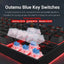 Redragon K552-BB 4 in 1 Mechanical Gaming Combo - 3200 DPI / LED Backlit / Black - KeyBoard Mouse Headset & Mouse Pad