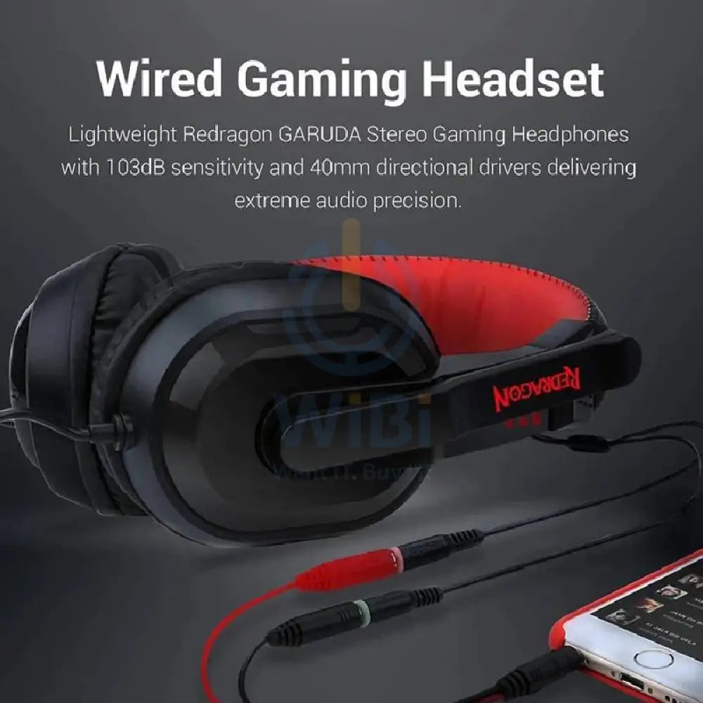 Redragon K552-BB 4 in 1 Mechanical Gaming Combo - 3200 DPI / LED Backlit / Black - KeyBoard Mouse Headset & Mouse Pad