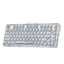 Redragon K649 ELF PRO 3-Mode RGB Mechanical Keyboard - Wired / Wireless / 82 Keys / Transparent - Keyboard Accessories