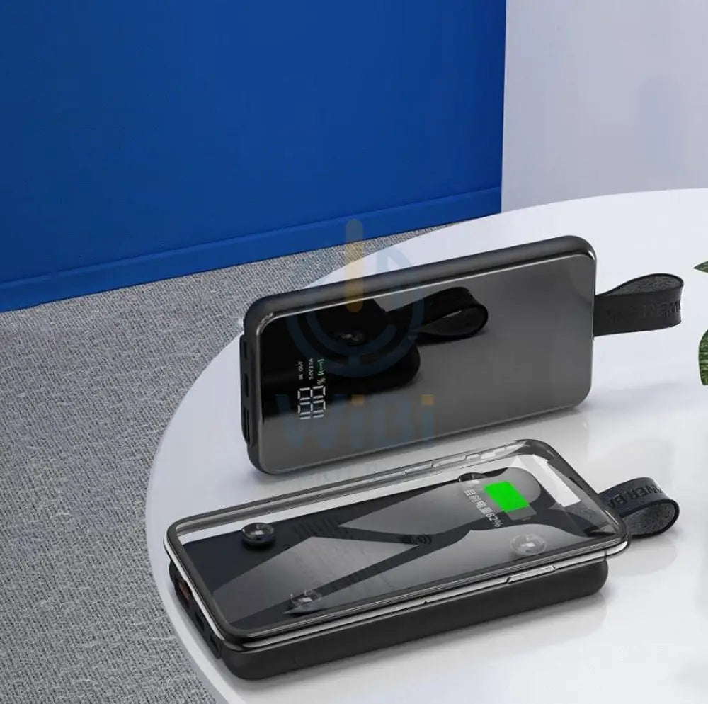 Remax Exploring Wire Power Bank 10000mAh One Charging Port - Red Accessories > Power Adapters
