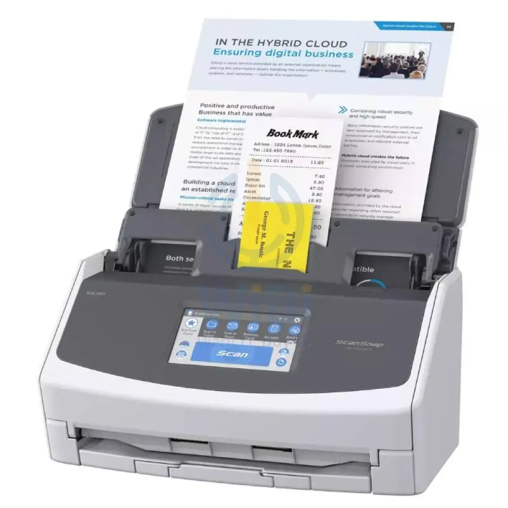 Ricoh ScanSnap iX1600 - 40ppm / 600dpi / A4 / USB / Wi-Fi / Sheetfed ADF Scanner Printers & Scanners > Scanners