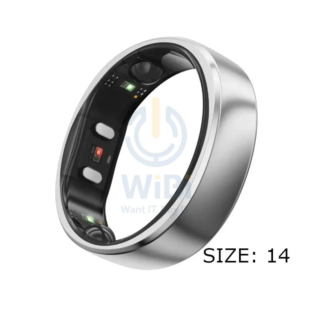 RingConn Smart Ring Gen 2 - Size-14 / Silver Accessories > Smart Devices