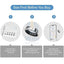 RingConn Smart Ring Gen 2 - Size-8 / Silver Accessories > Smart Devices