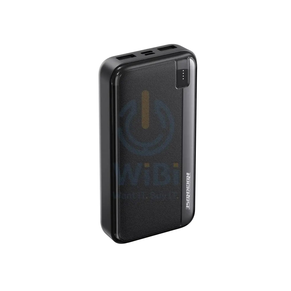 RockRose 20000mAh Portable & Compact Power Bank - Black Accessories > Power Bank
