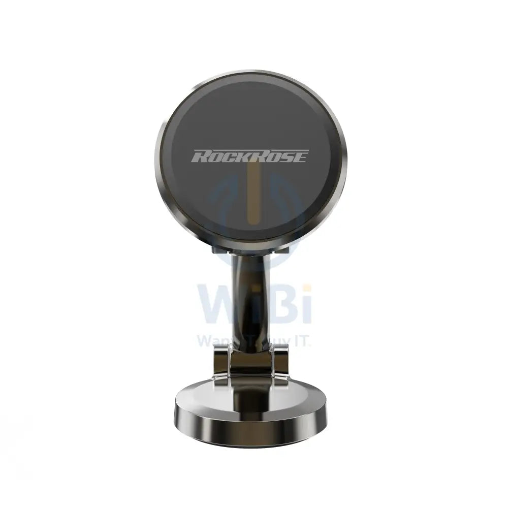 Rockrose 360° Rotatable & Foldable Center Console Magnetic Phone Holder - Black Accessories > Head Phones Holder