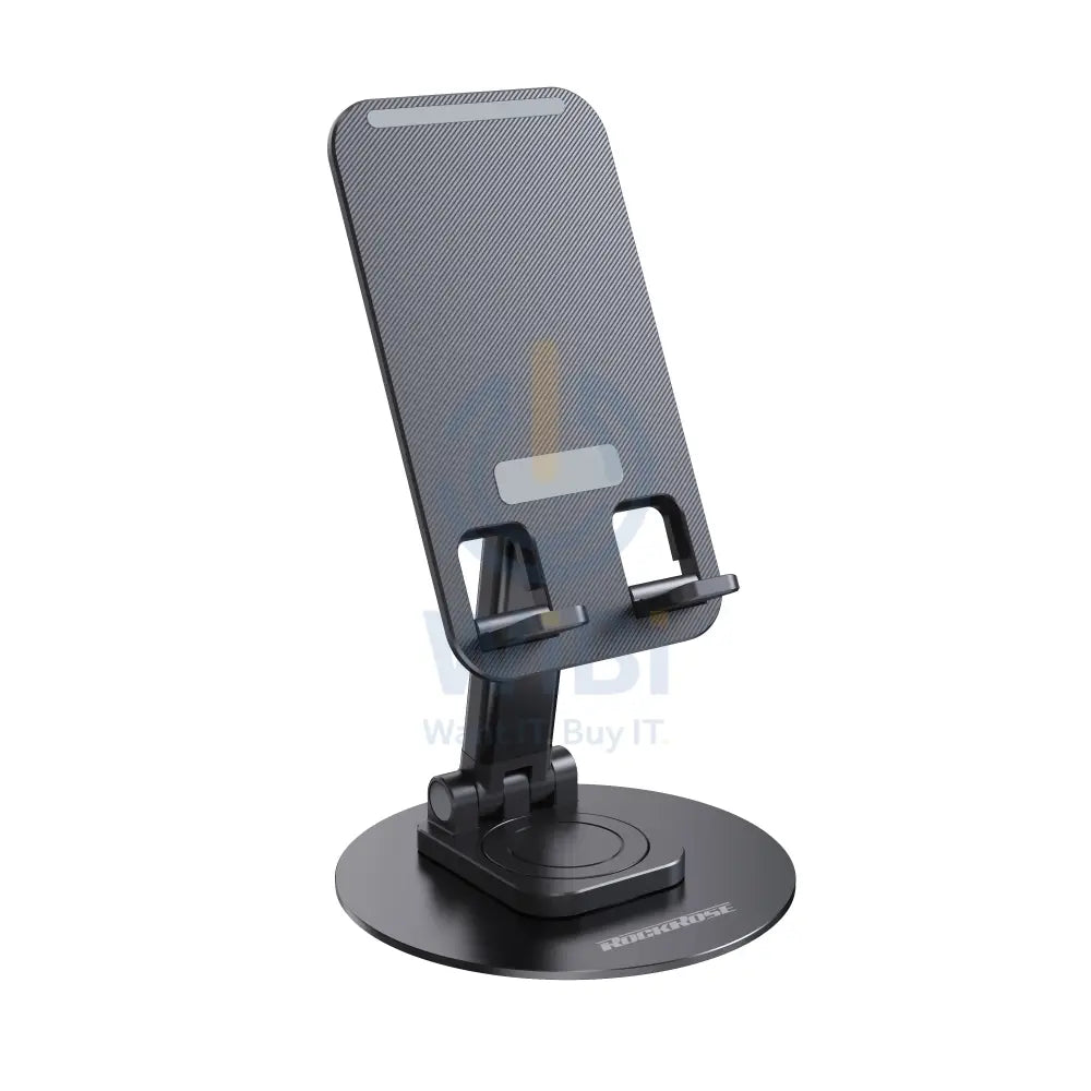 Rockrose 360° Rotatable & Foldable Desktop Phone Stand - Grey Accessories > Mobiles & Tablets > Mobiles > Mobile Holder