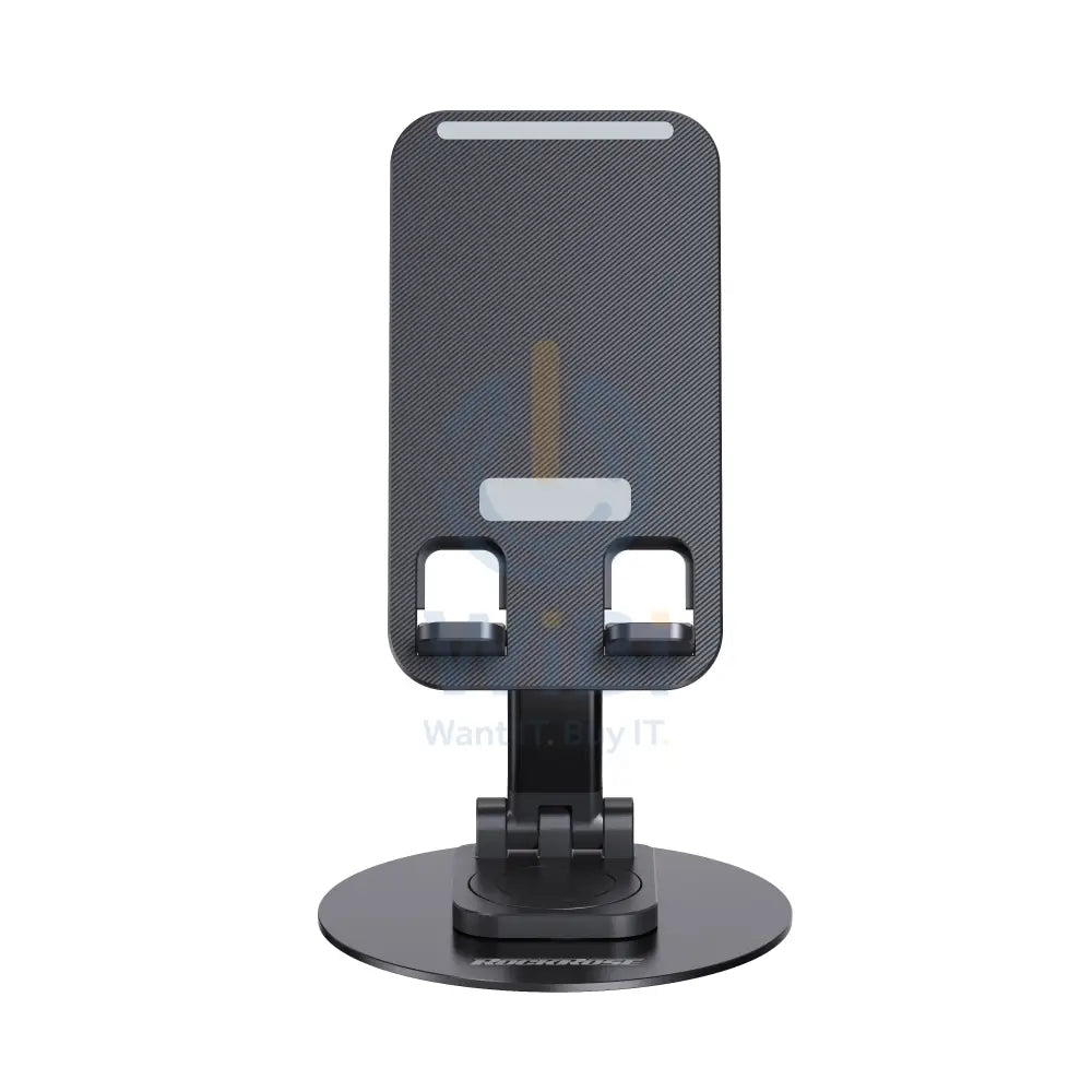 Rockrose 360° Rotatable & Foldable Desktop Phone Stand - Grey Accessories > Mobiles & Tablets > Mobiles > Mobile Holder