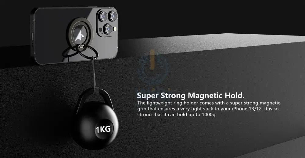 Rockrose Magnetic Phone Ring Holder - Black Accessories > Mobiles & Tablets > Mobiles