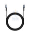 RockRose USB-C to USB-C Nylon-braided Cable - 3A / 60W / 1M / Black Accessories > Cables & Converters > Cables