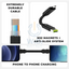 Rolling Square inCharge X - Black Accessories > Cables & Converters > Cables