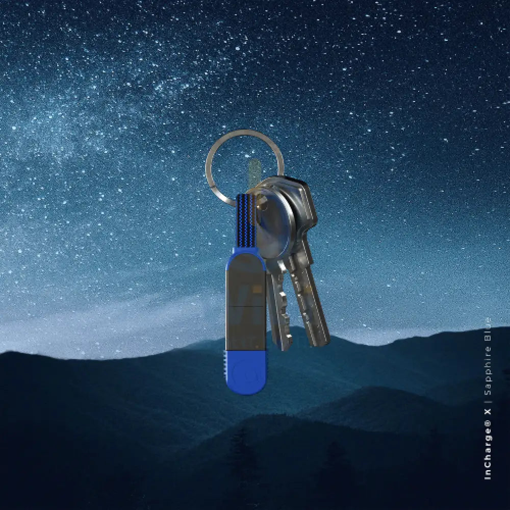 Rolling Square inCharge X - Blue Accessories > Cables & Converters > Cables