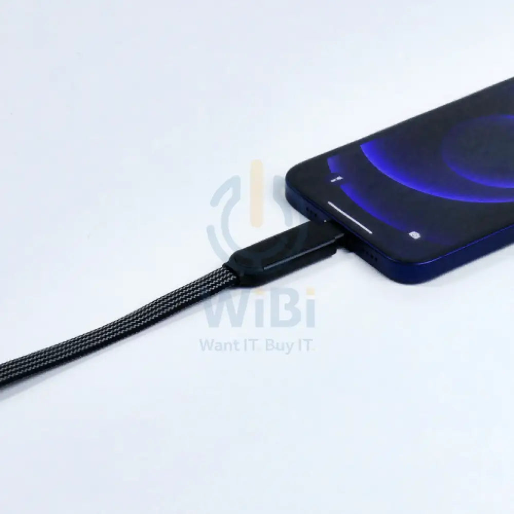 Rolling Square inCharge X Max - 1.5 Meter / Black Accessories > Cables & Converters > Cables