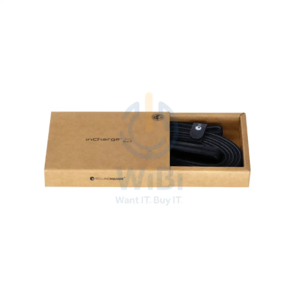 Rolling Square inCharge X Max - 1.5 Meter / Black Accessories > Cables & Converters > Cables