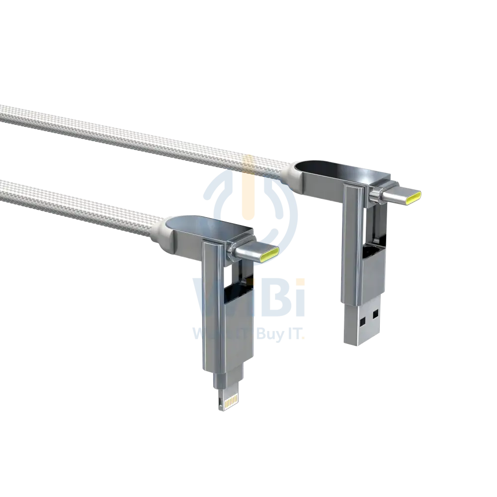 Rolling Square inCharge XL 2m - White Accessories > Cables & Converters > Cables
