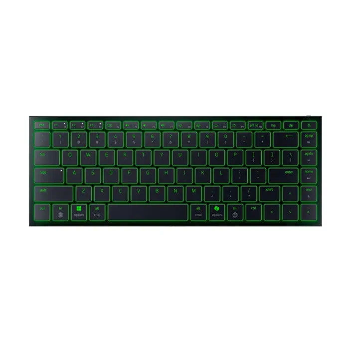 Razer Joro Portable Keyboard - US Layout / Bluetooth / USB-C / Green