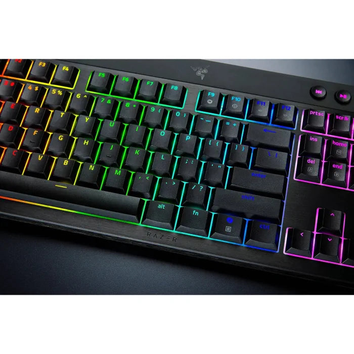 Razer Black Widow V4 Low-profile HyperSpeed (Green Switch) - US Layout - Gaming Keyboard