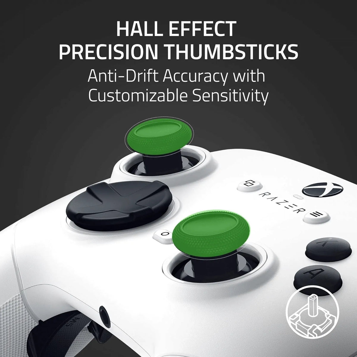 Razer Wolverine V3 Tournament Edition Wired Esports Controller- White
