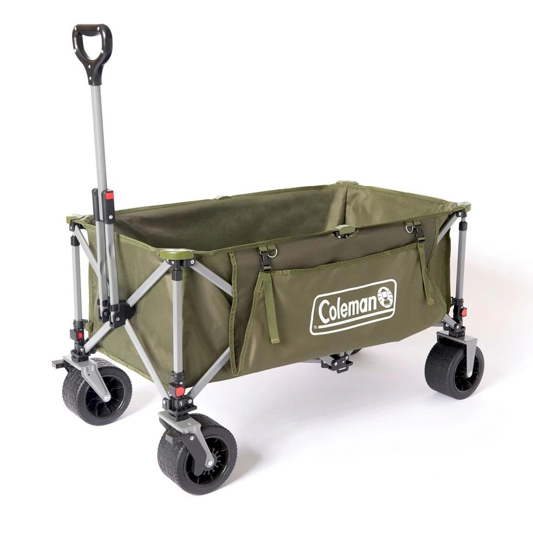 Coleman Wagon Ultimate Terrain Pull Along Trolley Cart - Green