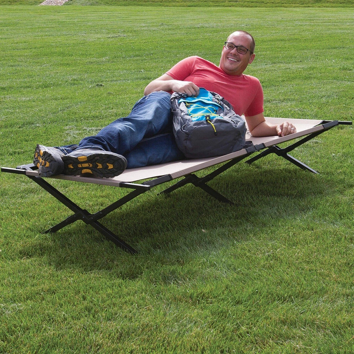 Coleman Trailhead Ii Large Folding Cot With Easy Setup & Takedown, Supports Adul