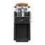 Porodo Lifestyle Ice Cream and Slushie Maker - 150W / Black/Orange