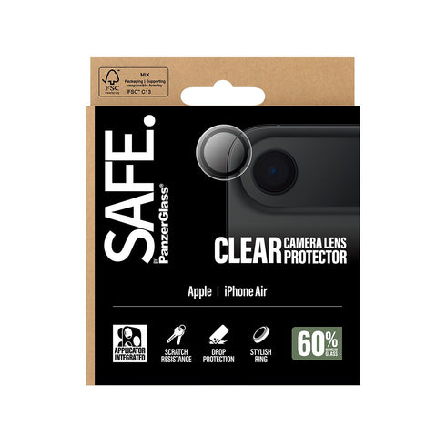 PanzerGlass® Transparent Camera Lens Protector For iPhone Air