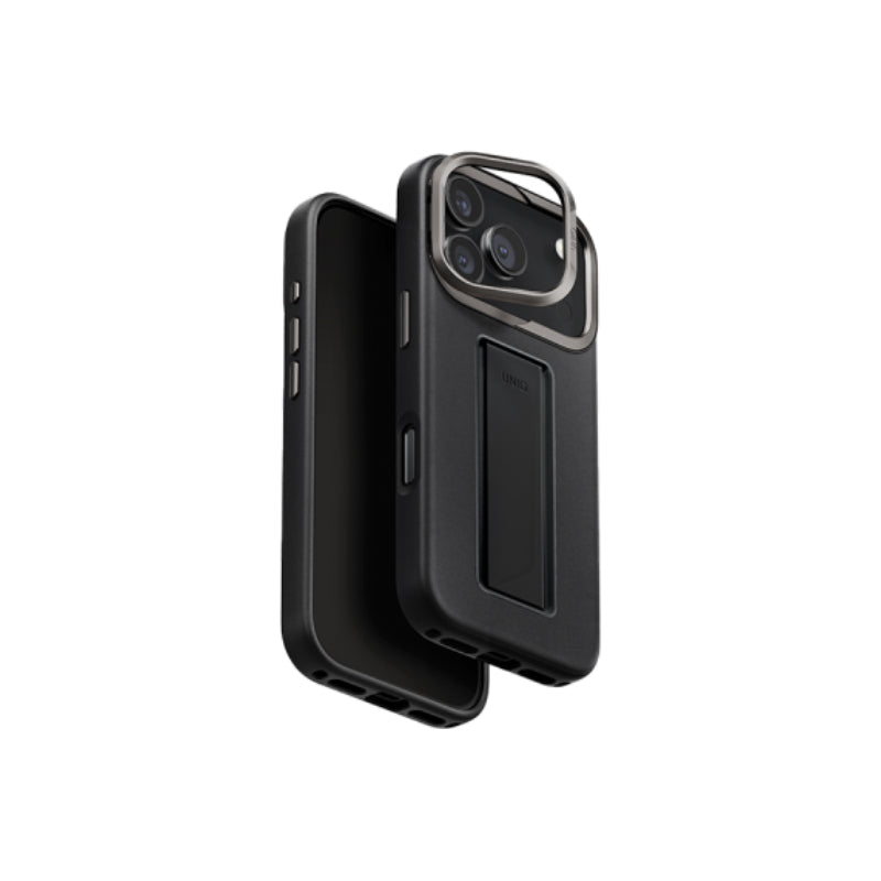 UNIQ Hybrid Heldro Pro Magclick Charging Case For Apple iPhone 17 Pro - Black