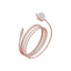 Energea Flow Duo (2In1) Cable - 1.5M / USB-C to USB-C With Apple Watch Charger / 480Mbps / 60W - Pink