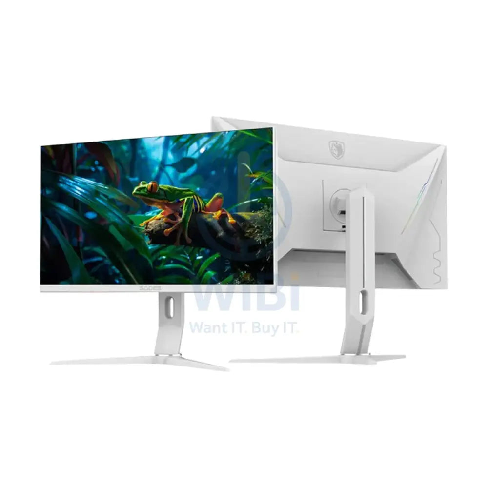 Sades Flat Gaming Monitor AP Frog - 27’’ QHD / 2K / 180 Hz / Displayport / HDMI - White Monitors & Projectors > Monitors