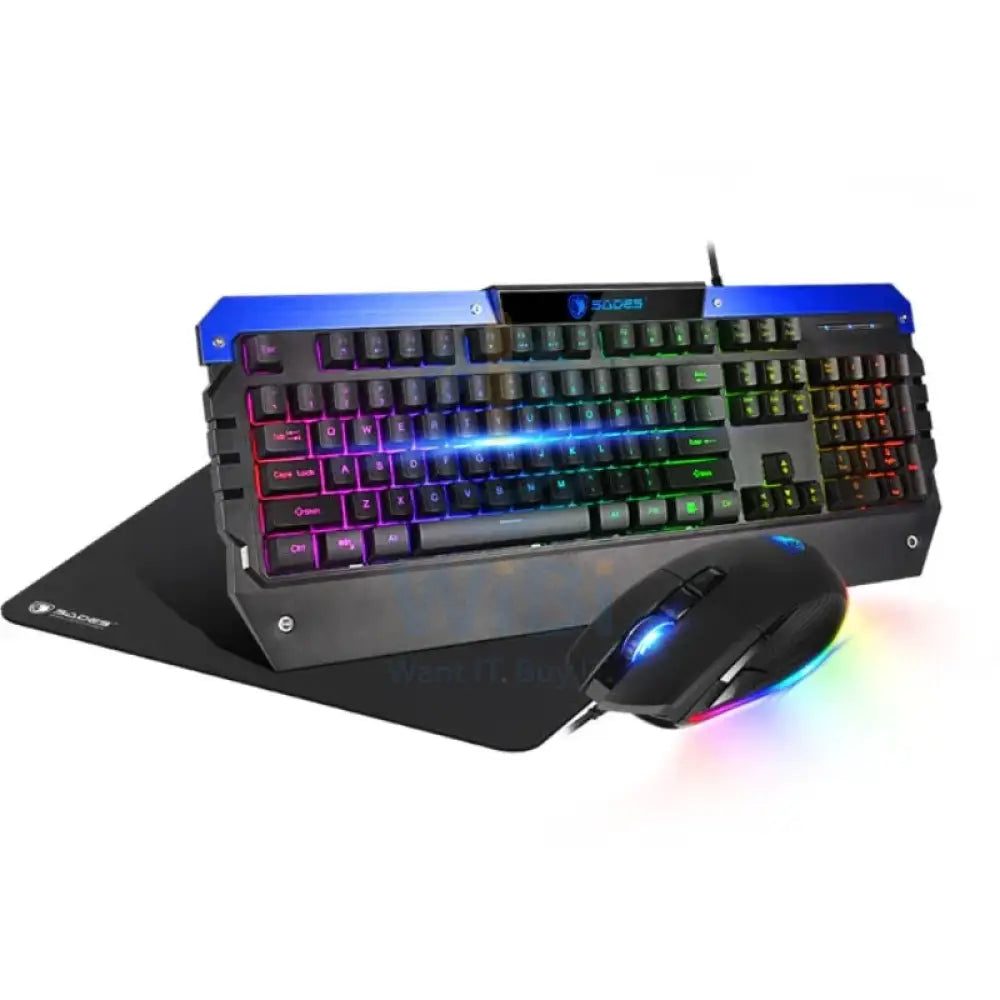 Sades Gaming Combo Set Battle Ram SA-D10 Accessories > Keyboard & Mouse > Gaming Zone