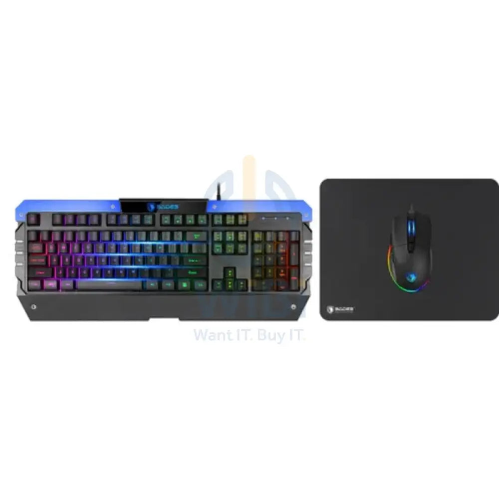 Sades Gaming Combo Set Battle Ram SA-D10 Accessories > Keyboard & Mouse > Gaming Zone