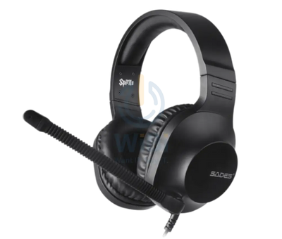 SADES Gaming Headset-Spirits (SA-721) - Black Accessories > Audio > Headphones > Gaming Zone