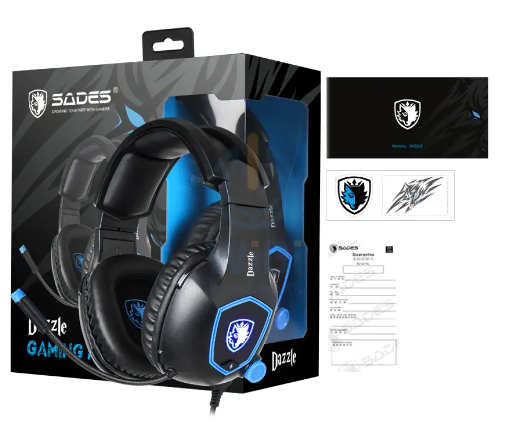 SADES HEADSET DAZZLE SA-905 Accessories > Audio > Headphones