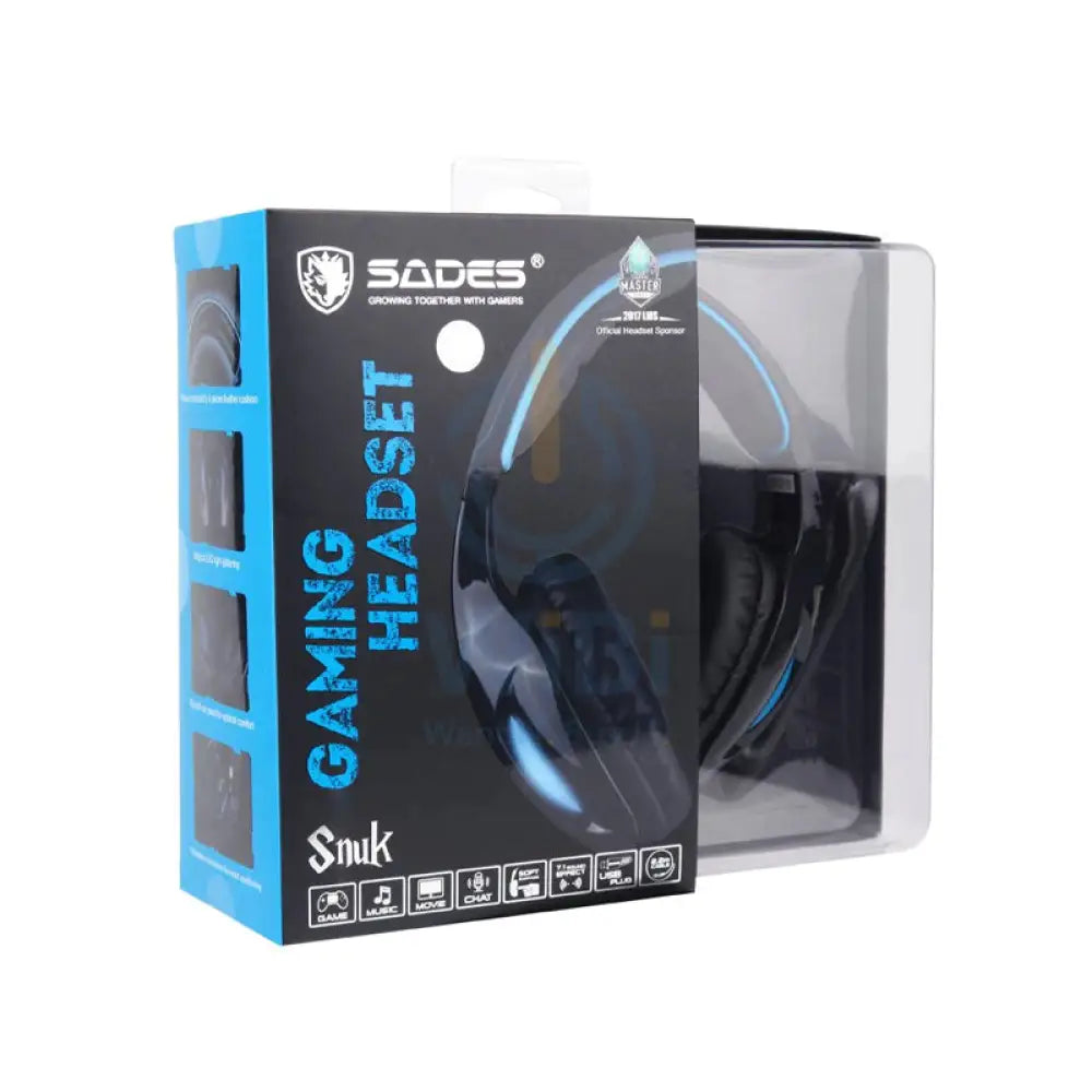 SADES HEADSET SNUK SA-902 Accessories > Audio > Headphones