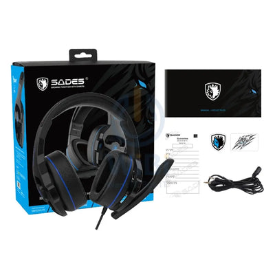 SADES P POWER MULTI-PLATFOM HEADSET - BLACK Accessories > Audio > Headphones > Gaming Zone