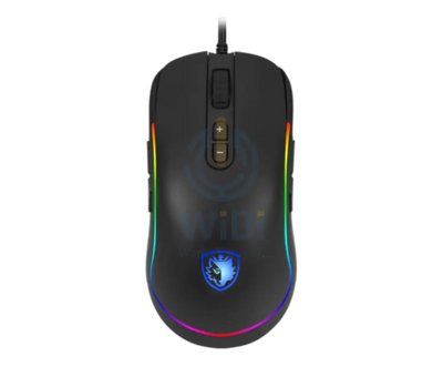 SADES Revolver Gaming Mouse rgb- S11 Accessories > Keyboard & Mouse > Gaming Zone