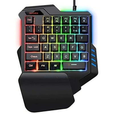 SADES RGB One Handed Gaming Keyboard TS-36 Accessories > Keyboard & Mouse > Gaming Zone