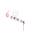 Sades Wings20 Gaming Earphone(SA-606) pink Accessories > Audio > Headphones