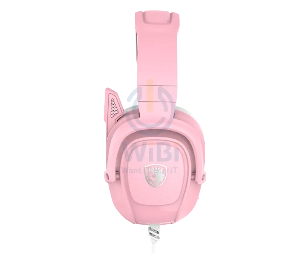 Sades Z Power Gaming Headset(SA-732) PINK Accessories > Audio > Headphones > Gaming Zone
