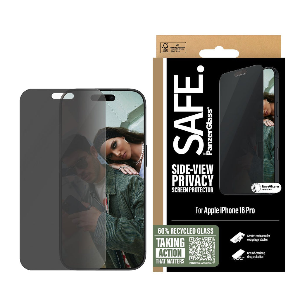 PanzerGlass Privacy Screen Protector - for iPhone 16 Pro / Ultra-Wide Fit