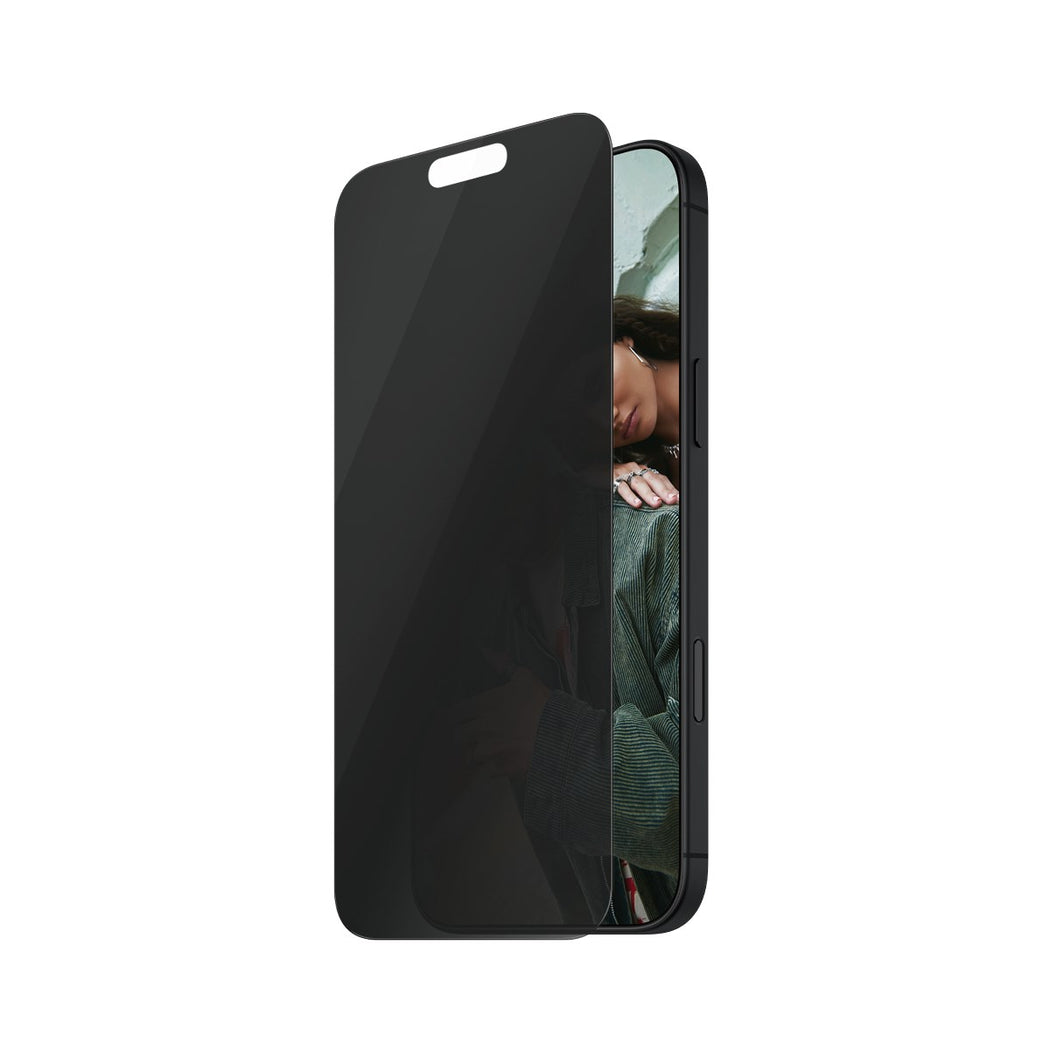 PanzerGlass Privacy Screen Protector - for iPhone 16 Pro / Ultra-Wide Fit
