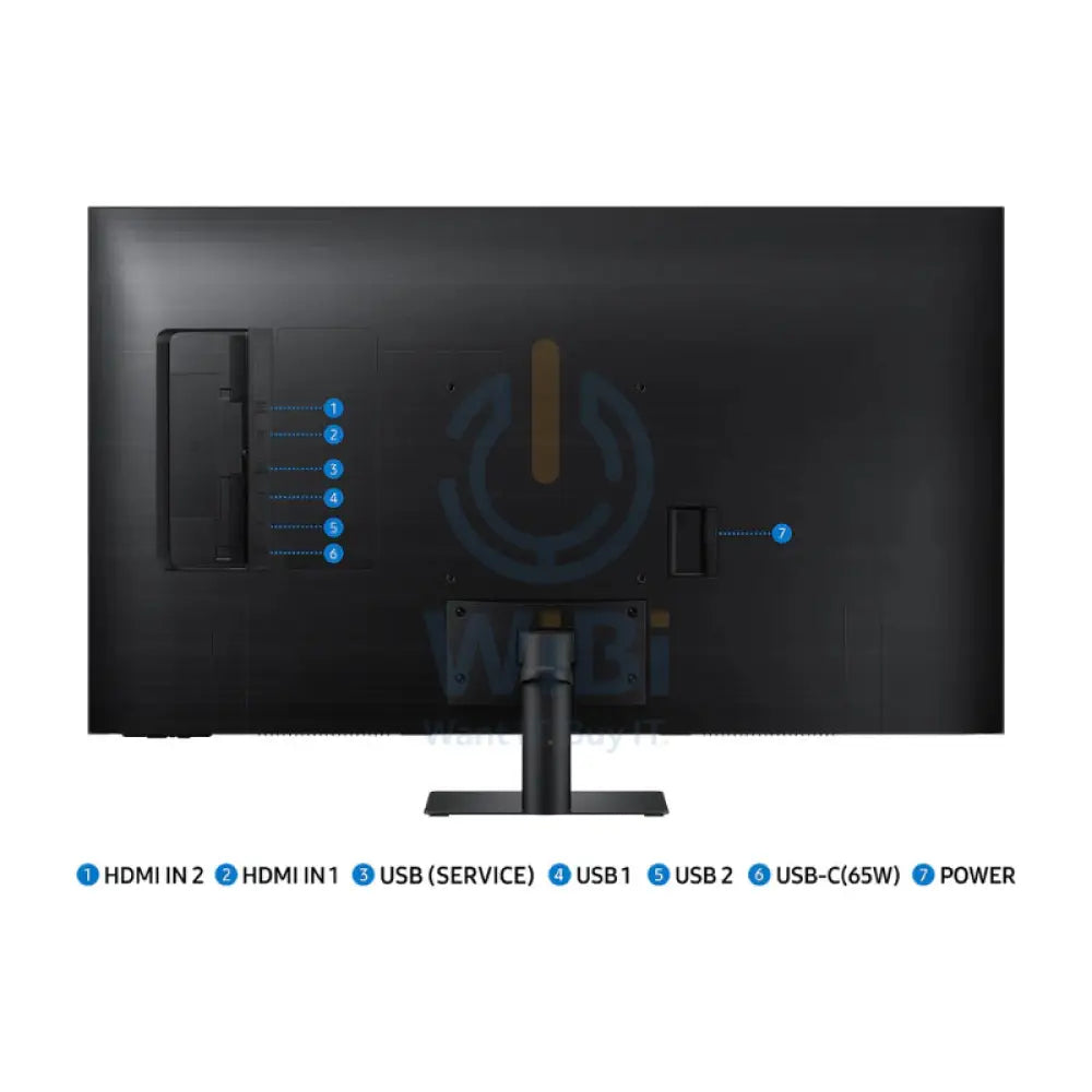 Samsung 4K UHD M70D LS32DM702UMXUE Smart Monitor - 32.0’’ 4K UHD / 4ms / HDMI / USB / Blutetooth v5.2 / Black - Monitor