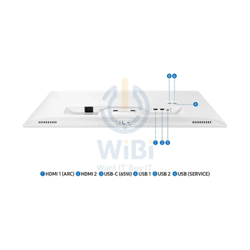 Samsung 4K UHD M70D LS32DM703UMXUE Smart Monitor - 32.0’’ 4K UHD / 4ms / HDMI / USB / Blutetooth v5.2 / White - Monitor