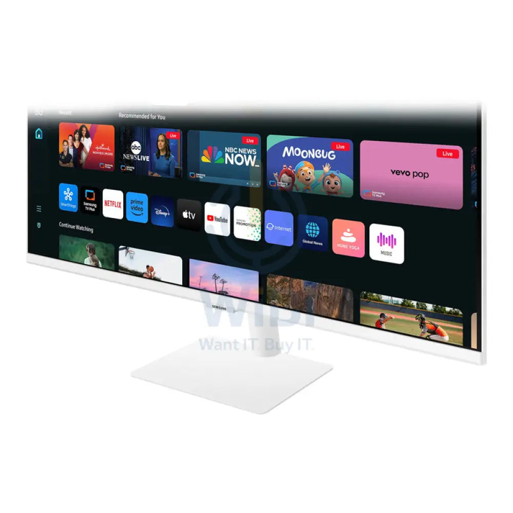 Samsung 4K UHD M70D LS32DM703UMXUE Smart Monitor - 32.0’’ 4K UHD / 4ms / HDMI / USB / Blutetooth v5.2 / White - Monitor