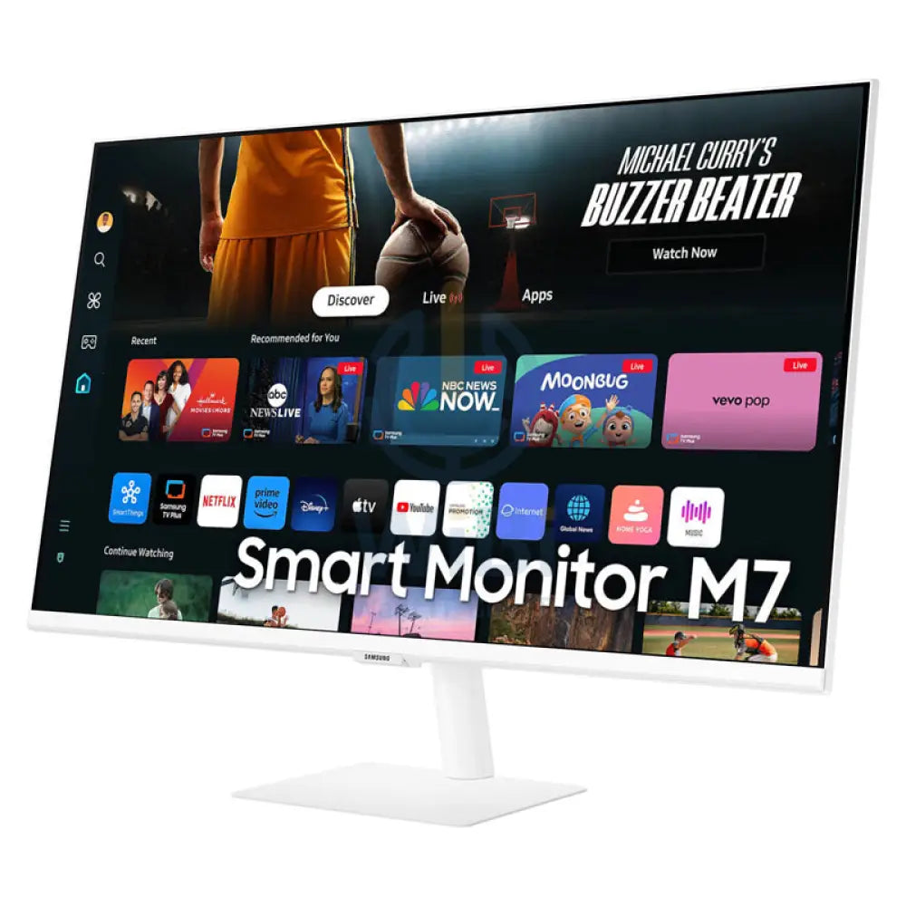 Samsung 4K UHD M70D LS32DM703UMXUE Smart Monitor - 32.0’’ 4K UHD / 4ms / HDMI / USB / Blutetooth v5.2 / White - Monitor