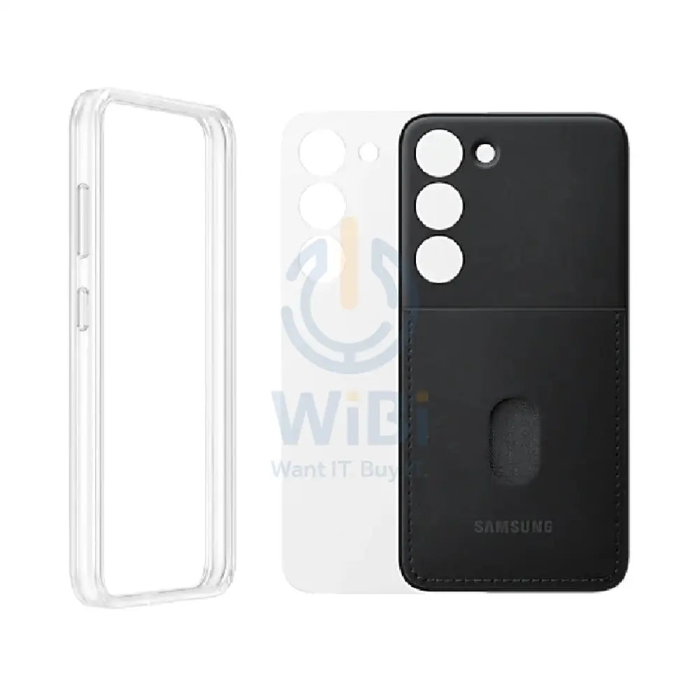 Samsung Frame Case - Samsung Galaxy S23 / Black Accessories > Mobiles & Tablets > Mobiles > Screen Protectors & Covers