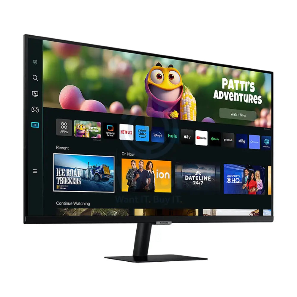 Samsung Full HD M5 LS32CM500EMXUE Gaming Monitor - 32.0’’ VA FullHD / 4ms / HDMI / USB / WiFi / Bluetooth v5.2 / Black